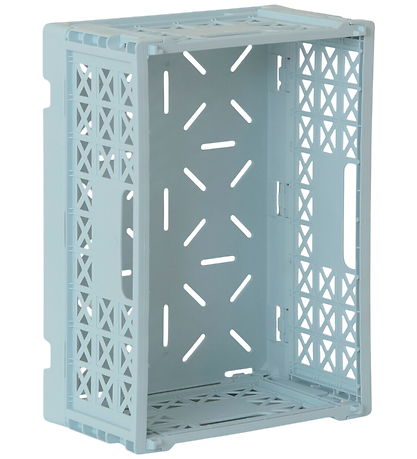 Gergerland Foldekasse - 26x19x10,4 cm - Lake Blue