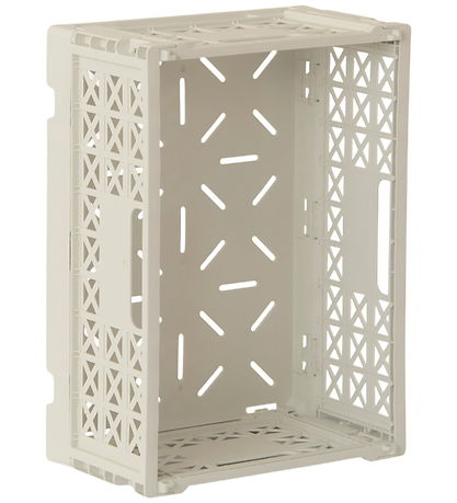 Gergerland Foldekasse - 26x19x10,4 cm - Light Gray