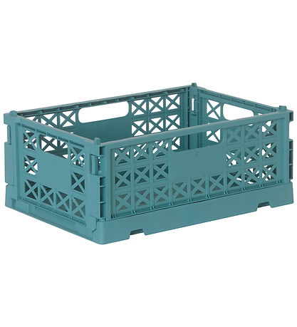 Gergerland Foldekasse - 26x19x10,4 cm - Ocean Green