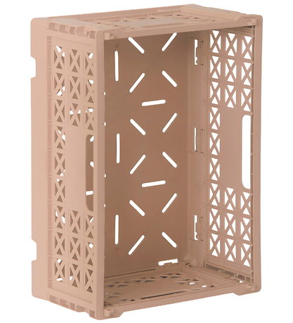 Gergerland Foldekasse - 26x19x10,4 cm - Warm Taupe