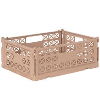 Gergerland Foldekasse - 29,5x39,3x14,5 cm - Warm Taupe