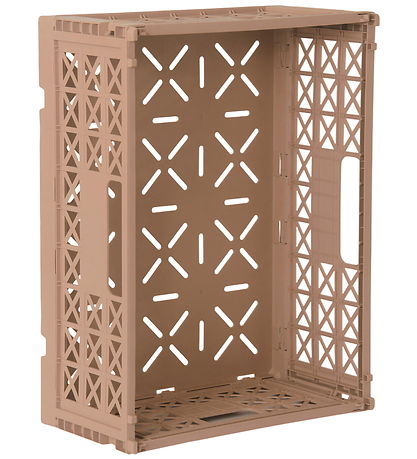 Gergerland Foldekasse - 29,5x39,3x14,5 cm - Warm Taupe