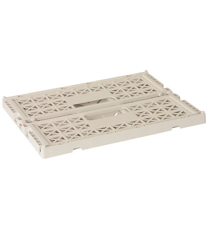 Gergerland Foldekasse - 29,5x39,3x14,5 cm - Coconut Milk