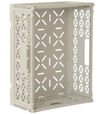 Gergerland Foldekasse - 29,5x39,3x14,5 cm - Light Gray