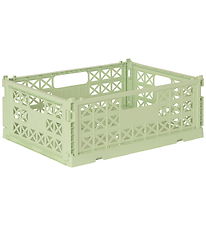 Gergerland Foldekasse - 29,5x39,3x14,5 cm - Lime Cream