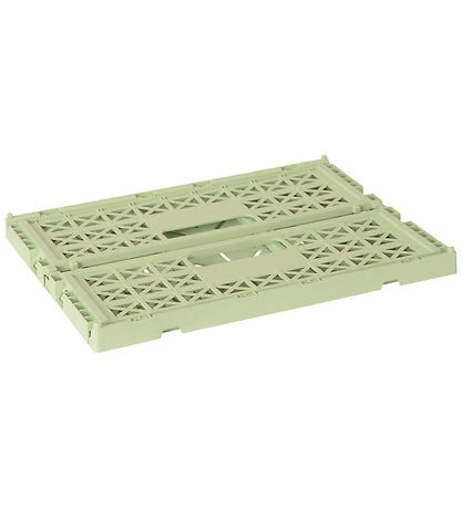 Gergerland Foldekasse - 29,5x39,3x14,5 cm - Lime Cream