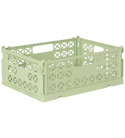 Gergerland Foldekasse - 29,5x39,3x14,5 cm - Lime Cream