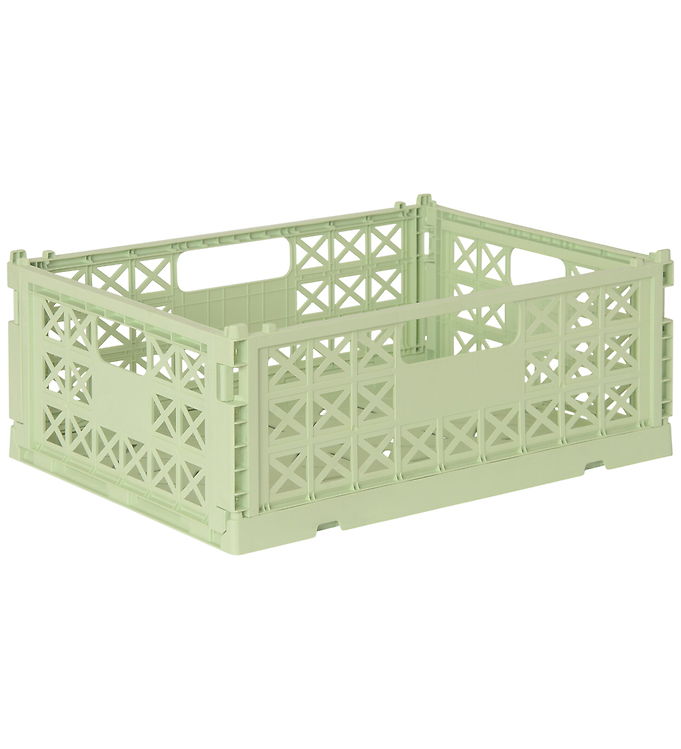 Gergerland Foldekasse – 29,5×39,3×14,5 cm – Lime Cream