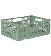 Gergerland Foldekasse - 29,5x39,3x14,5 cm - Almond Green