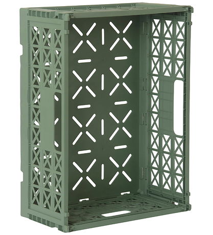 Gergerland Foldekasse - 29,5x39,3x14,5 cm - Almond Green