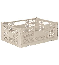 Gergerland Foldekasse - 29,5x39,3x14,5 cm - Sand