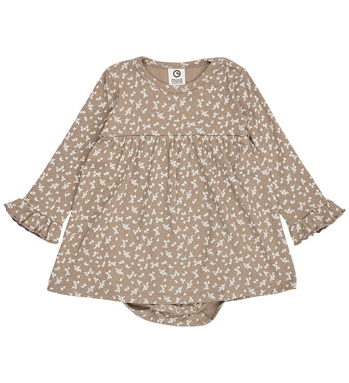Müsli Kjolebody l/æ - Rib - Alyssum - Walnut/Oak/Mauve