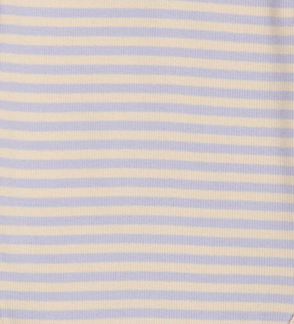 Müsli Body l/æ - Rib - Stripe - Oak/Mauve