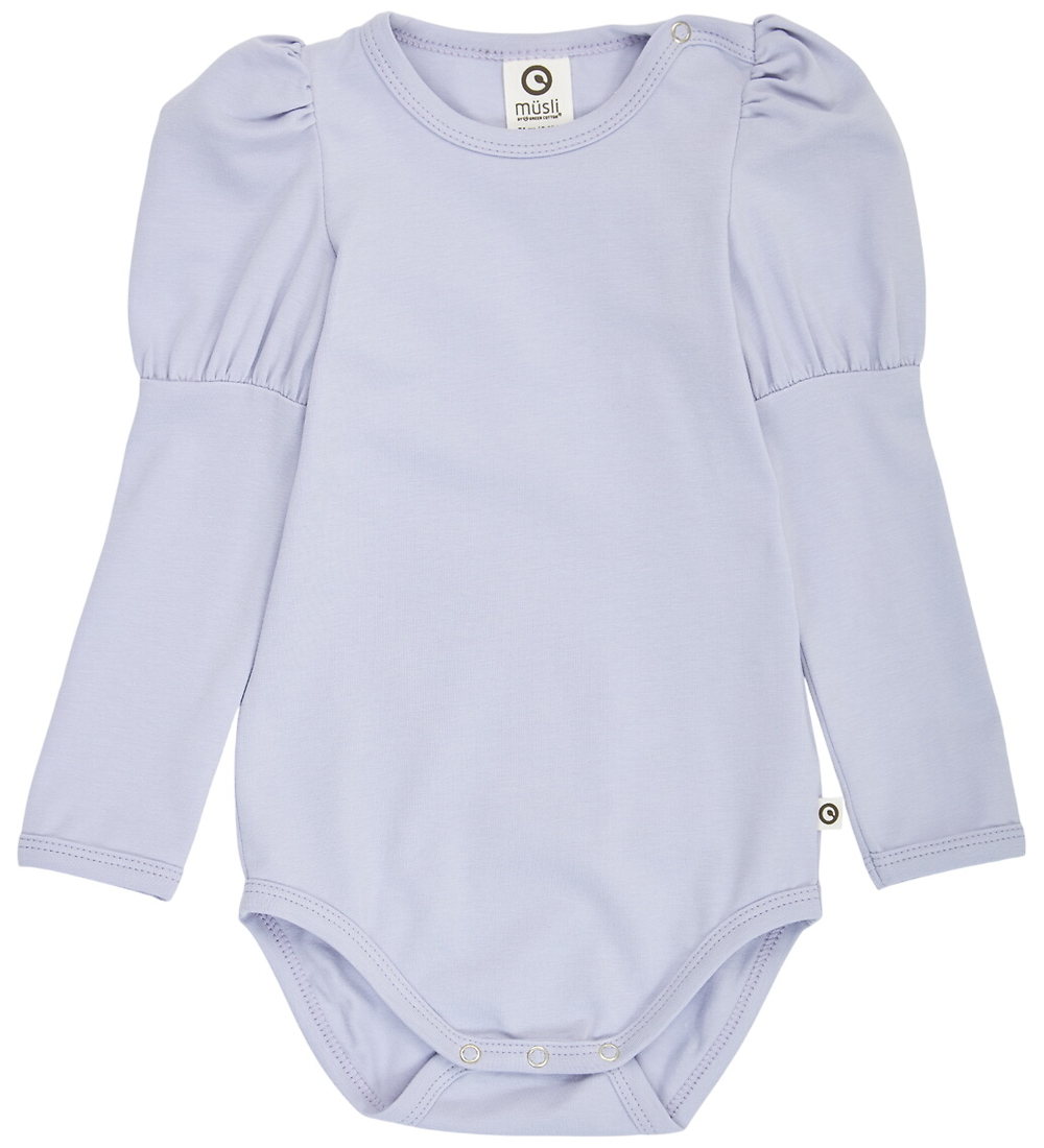 Müsli Body l/ä - Cozy Me Puff - Mauve - Müsli - 2 Jahre (92) - Body L/Ä