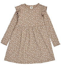 Müsli Kjole - Rib - Alyssum - Walnut/Oak/Mauve