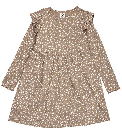 Müsli Kjole - Rib - Alyssum - Walnut/Oak/Mauve