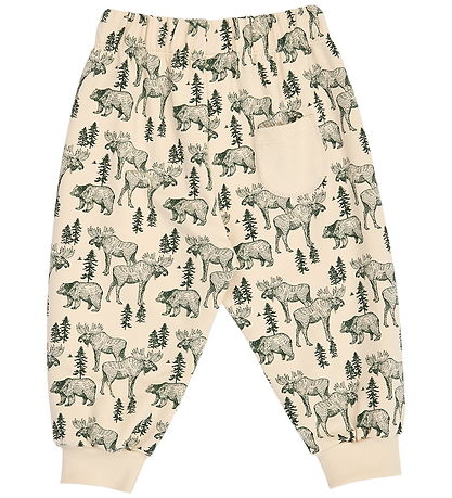Müsli Bukser - Rib - Forest - Oak/Forest Green