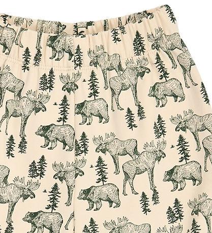 Müsli Bukser - Rib - Forest - Oak/Forest Green