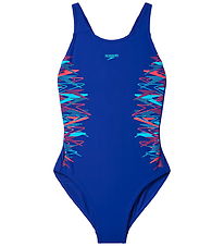 Speedo Badedragt - Placement Muscleback - Night Watch/Hyper Teal