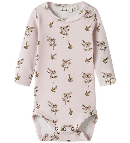 Lil Atelier Body l/æ - Slim - NbfGayo - Hushed Violet/Apple Rose