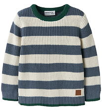 Name It Bluse - Strik - NmmNereus - Blue Mirage