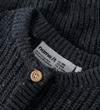 Name It Cardigan - Strik - NbmNorman - Ombre Blue