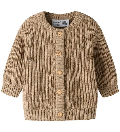 Name It Cardigan - Strik - NbmNorman - Sesame