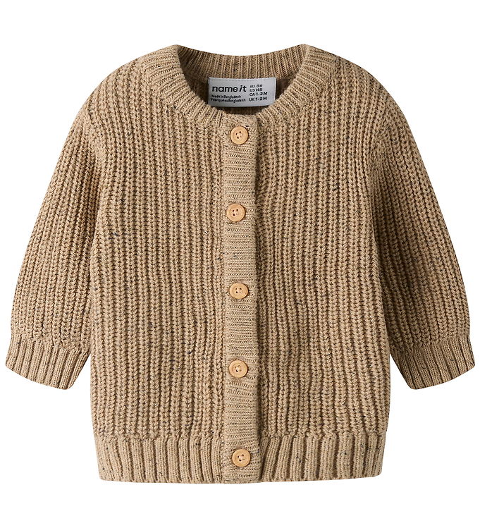 Name It Cardigan - Strik - NbmNorman - Sesame
