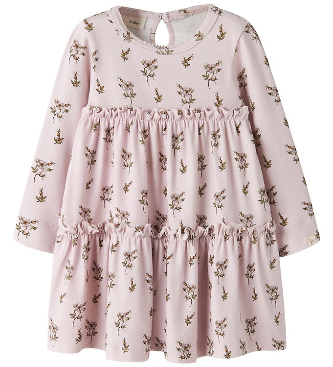 Lil Atelier Kjole - NmfGayo - Hushed Violet/Apple Rose