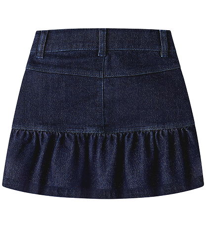 Name It Nederdel - NmfLiv - Glitter - Dark Blue Denim