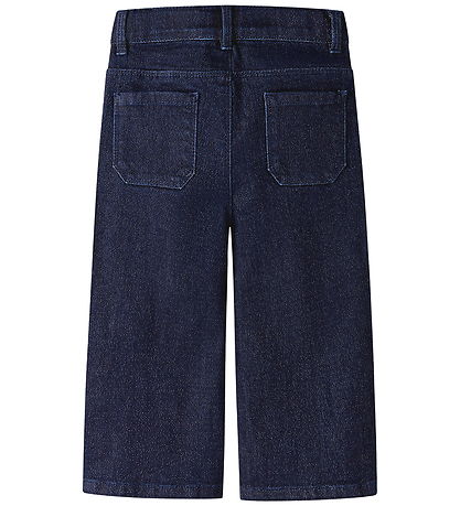 Name It Jeans - NmfRose - Wide - Glitter - Dark Blue Denim