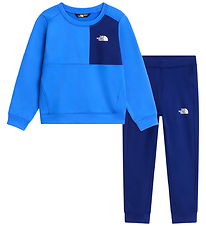 The North Face Træningssæt m. Fleece - Active Blue/Bol