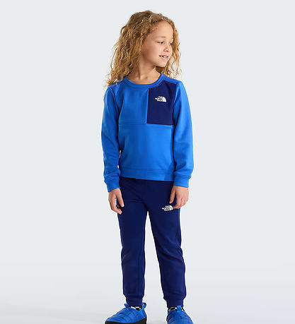The North Face Træningssæt m. Fleece - Active Blue/Bol