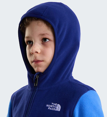 The North Face Fleecejakke - Kid Glacier FZ - Bold Blue/Polar