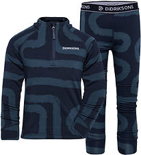 Didriksons Sæt - Baselayer - Jadis - Path Navy