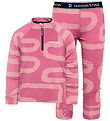 Didriksons Sæt - Baselayer - Jadis - Path Heather Pink