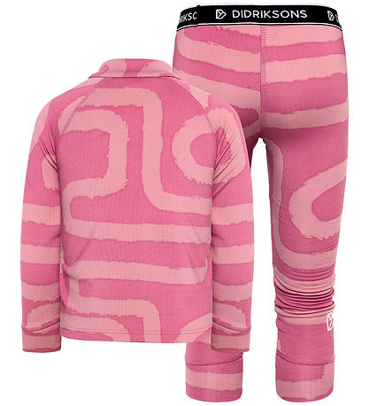 Didriksons Sæt - Baselayer - Jadis - Path Heather Pink