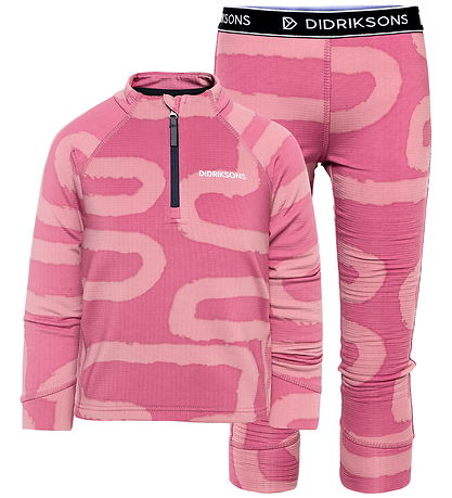 Didriksons Sæt - Baselayer - Jadis - Path Heather Pink