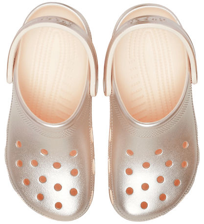 Crocs Sandaler  - Classic Tinted Metallic Clog K - Peach Ice