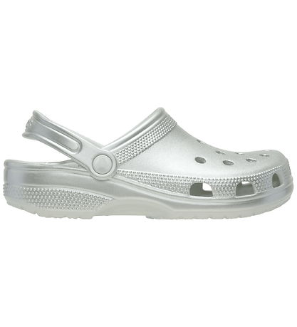 Crocs Sandaler - Classic Tinted Metallic Clog K - Silver