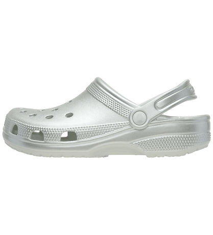 Crocs Sandaler - Classic Tinted Metallic Clog K - Silver