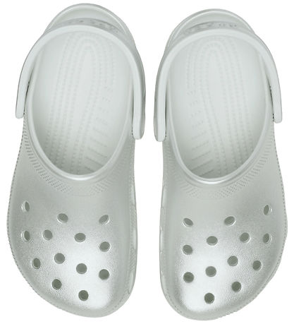 Crocs Sandaler - Classic Tinted Metallic Clog K - Silver