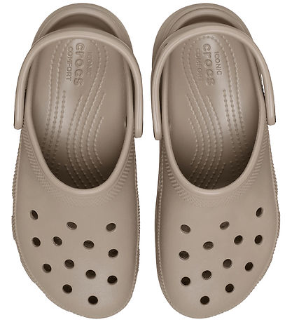 Crocs Sandaler - Classic Platform Clog W - Taupe