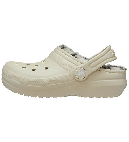 Crocs Sandaler - Classic Plaid Lined Clog K - Bone