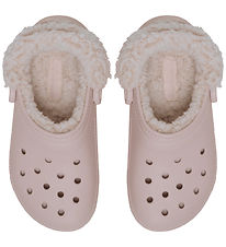 Crocs Sandaler - Classic Fleece Lined Clog - Quartz