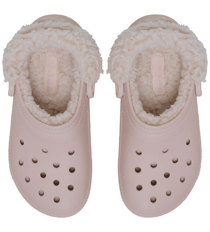 Crocs Sandaler - Classic Fleece Lined Clog - Quartz