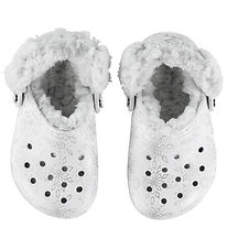 Crocs Sandales - Polaire - Classic+ Métallique Flocons de neige 
