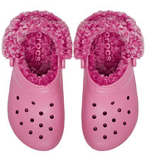 Crocs Sandaler - Fleece - Classic Lined Clog K - Quiet Rose