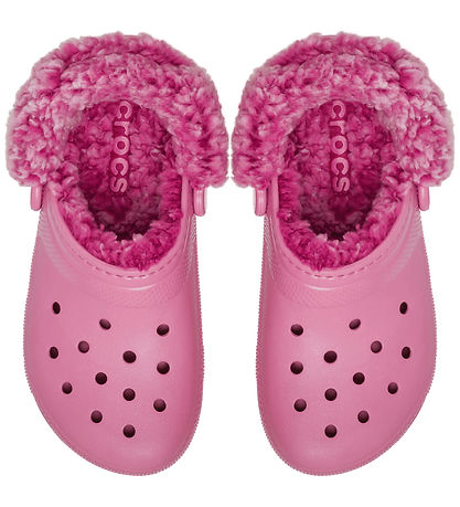 Crocs Sandaler - Fleece - Classic Lined Clog K - Quiet Rose