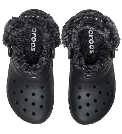 Crocs Sandaler - Classic Fleece Lined Clog T - Black